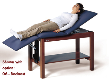Space-Saver Treatment Table with Shelf