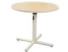 Round Therapy Table with Gas Spring-Assist Adjustment